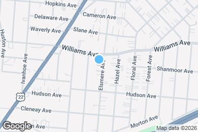 Map image of the property - 3947 Elsmere Ave
