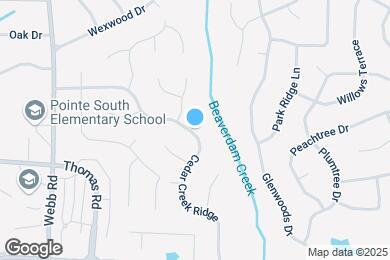 Map image of the property - 8524 Cedar Creek Ridge