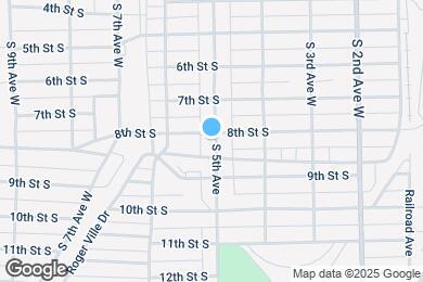 Map image of the property - 912 S 5th Ave