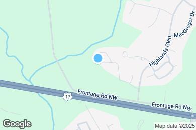 Map image of the property - 55 Highland Forest Cir