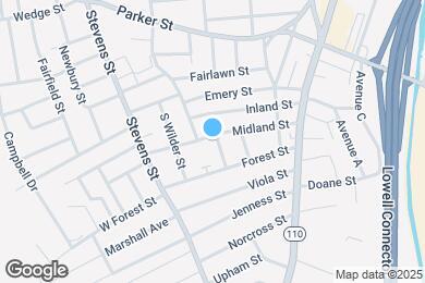 Map image of the property - 96 Midland St