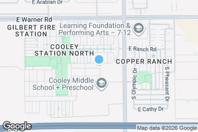 Map image of the property - 3900 E Gideon Way