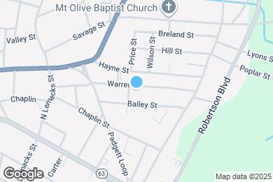 Map image of the property - 514 Warren St