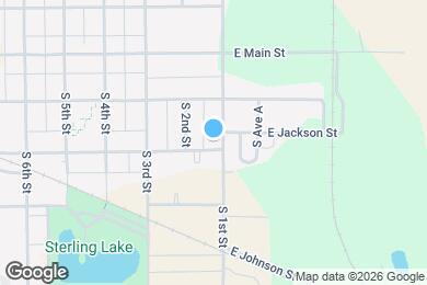 Map image of the property - 229 S 1st St