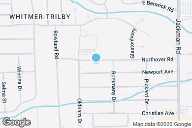 Map image of the property - 2009 Northover Rd