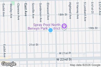 Map image of the property - 1905 Elmwood Ave