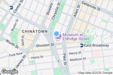 Map image of the property - 19 Eldridge St