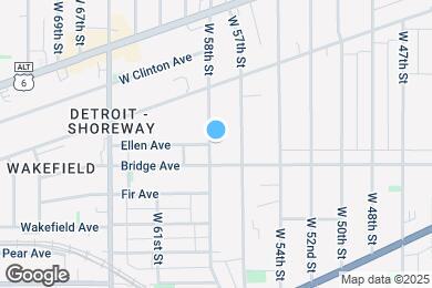 Map image of the property - 1851 W 58th St