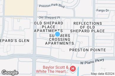 Map image of the property - Summers Crossing Apartments