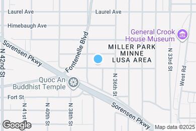 Map image of the property - 3632 Jaynes St