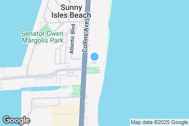 Map image of the property - 17475 Collins Ave