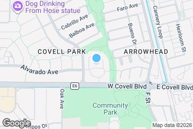 Map image of the property - 422 Alvarado Ave