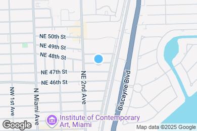 Map image of the property - 250 NE 48th St