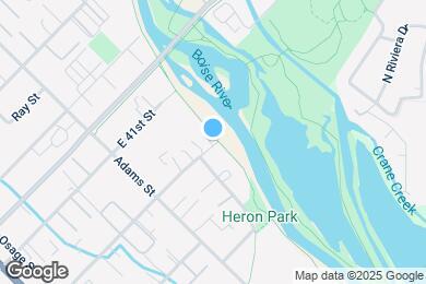 Map image of the property - 524 E 40th St