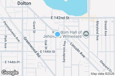 Map image of the property - 14305 Irving Ave