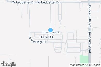 Map image of the property - 5244 Toro Bravo Dr