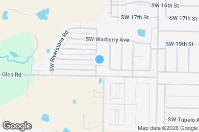 Map image of the property - 2007 SW Stonegrove Rd