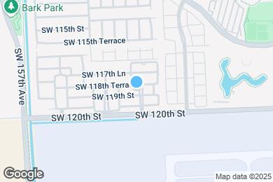 Map image of the property - 11866 SW 152nd Pl
