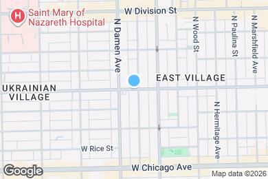 Map image of the property - 1941 W Augusta Blvd