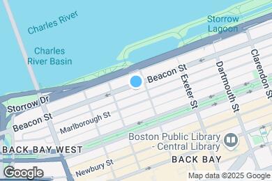 Map image of the property - 363 Beacon St