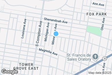 Map image of the property - 2602 Minnesota Ave