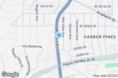 Map image of the property - Park Mesa Apartments