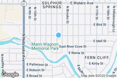 Map image of the property - 8015 N 13th St