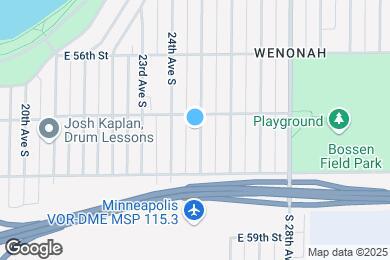 Map image of the property - 5712 25th Ave S