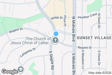 Map image of the property - The Hampton at Hilldale