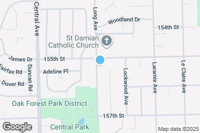 Map image of the property - 15515 Long Ave