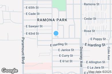 Map image of the property - 6271 Coronado Ave