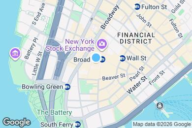 Map image of the property - 40 Broad Street #PH4A