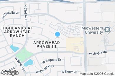 Map image of the property - 6147 W Oraibi Dr