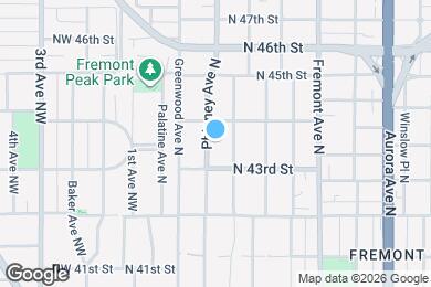 Map image of the property - 4320 Phinney Ave N