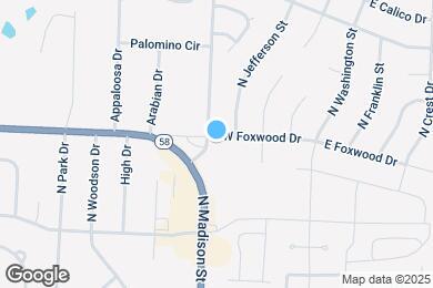Map image of the property - 331 N Madison St