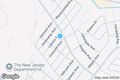 Map image of the property - 365 Concord Ave