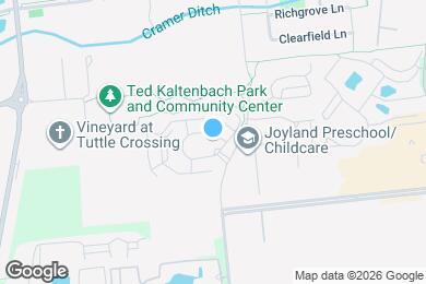 Map image of the property - Tuttle Parke Apartments