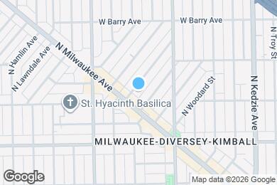 Map image of the property - 2921 N Allen Ave