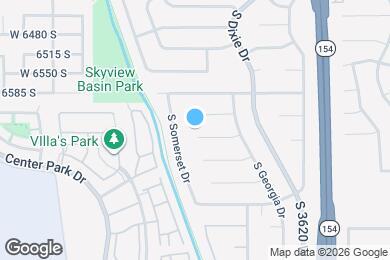 Map image of the property - 3814 W Mansfield Cir