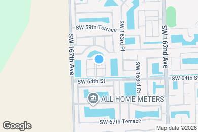 Map image of the property - 6283 SW 165th Ave