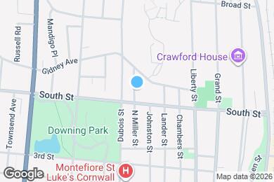 Map image of the property - 190 N Miller St