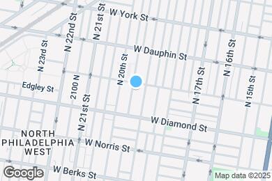 Map image of the property - 2141 N Uber St