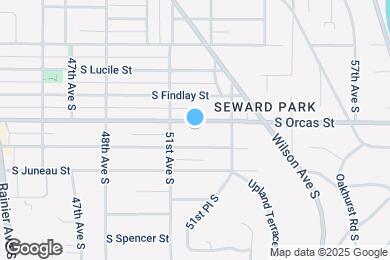 Map image of the property - 5121 S Orcas St