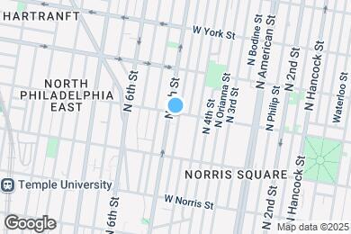 Map image of the property - 438 W Susquehanna Ave