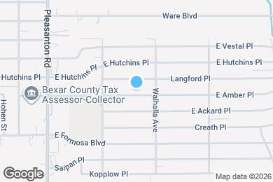 Map image of the property - 247 E Amber St
