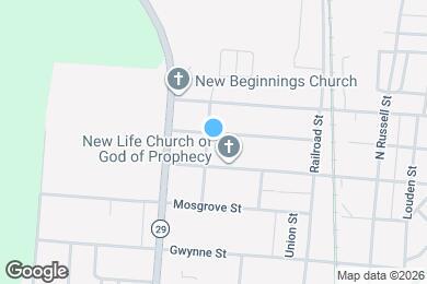 Map image of the property - 719 Concord St
