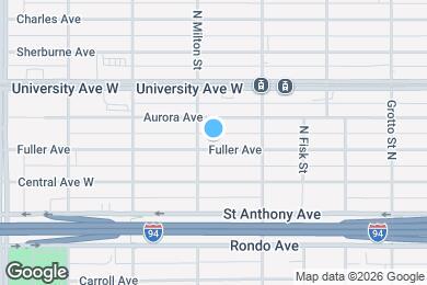 Map image of the property - 905 Fuller Ave
