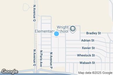 Map image of the property - 2519 N Ave O