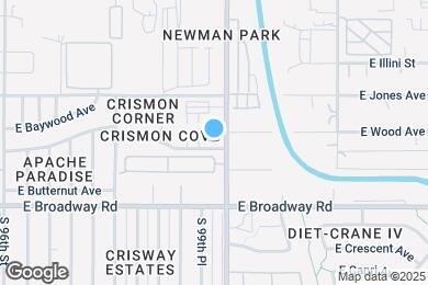 Map image of the property - 9960 E Birchwood Ave