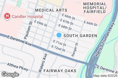 Map image of the property - 1123 E 70th St